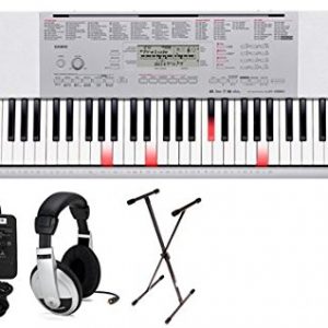 Casio Lighted Key Premium Keyboard Pack with Headphones