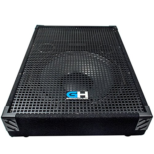 Grindhouse GH15M-Pair Passive 15" Wedge Monitors - 400W RMS for PA, DJ, and Live Sound