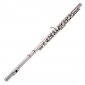 RuleaxAsi Western Concert Flute Silver Plated 16 Holes C Key Cupronickel