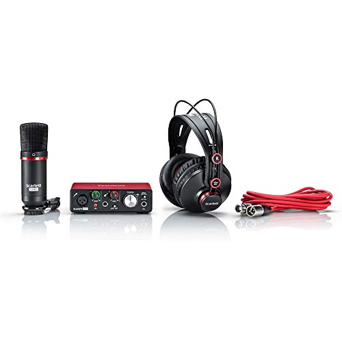 Focusrite Scarlett Solo Studio USB Audio Interface & Recording Bundle