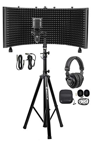 Rockville Pro Recording Studio Microphone Mic+Isolation