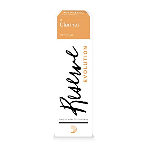 Upgrade Your Sound with D’Addario Reserve Evolution Bb Clarinet Mouthpiece – Exceptional Tone & Flexibility