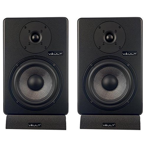 Vault C6 6-Inch Powered Studio Reference Monitor Pair Bundle Deals ...