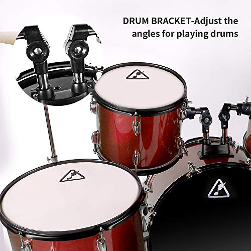 22inch 5 Piece Adults Drum Set, Les Ailes de la Voix Complete Full Size