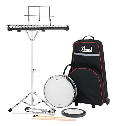 Pearl 13˝ Bell and Snare Drum Kit with Wheeled Nylon Case - Perfect for Beginners