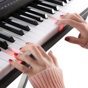 Joy 61-Key Lighted Touch Sensititive & USB-Midi(App) Keyboard Kit - Image 3