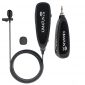 Wireless Microphone System,KIMAFUN 2.4G Wireless Lavalier Microphone