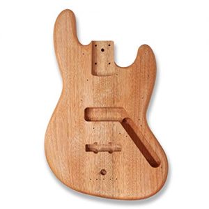 Build Your Own Jam: DIY Electric Guitar Kit for JASS Style Bass Guitar with Unpolished Okoume Body - Image 2