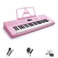 Digital Electric Keyboard Piano, Premium 49-Key Portable Electronic