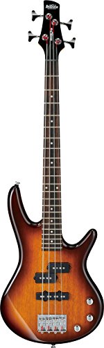 Ibanez 4 String Bass Guitar, Right, Brown Sunburst