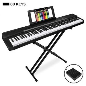 Best Choice Products 88-Key Full Size Digital Piano Electronic Keyboard Set