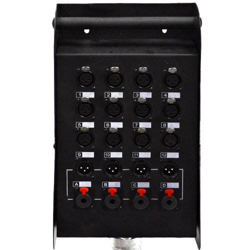 Seismic Audio -12 Channel 50' Pro Stage XLR Snake Cable