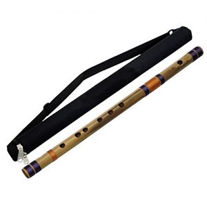Indian Base Bamboo Flute (D Tune) Musical Instruments Woodwind