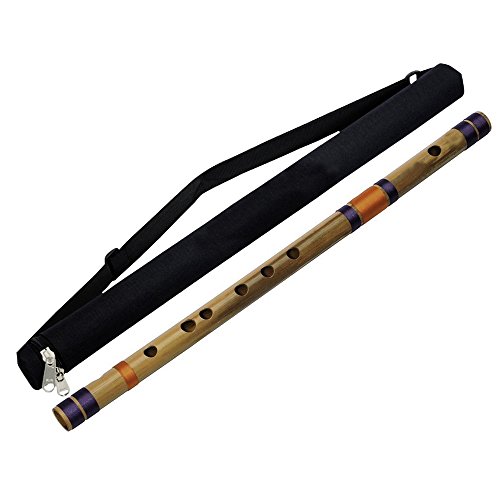 Indian Base Bamboo Flute (D Tune) Musical Instruments Woodwind