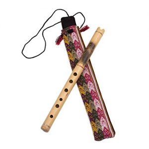 NOVICA Animal Themed Wind Night Owl' Bamboo Quena Flute