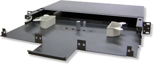 Lynn Electronics 1U Fiber Optic Rackmount Enclosure Panel