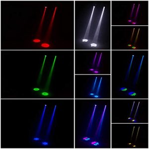 U`King 50W LED Moving Head Light 8 Gobo Beam Spotlight - Image 3