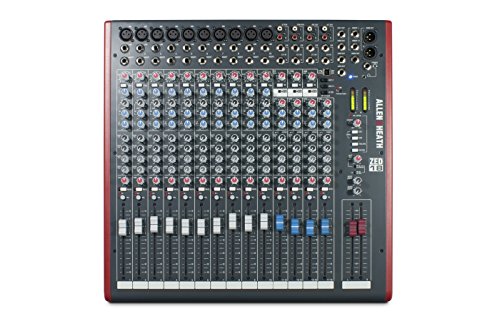 Allen & Heath ZED-18 - Rack Mountable 18-Channel Mixer with USB Connection for Live Sound and Recording