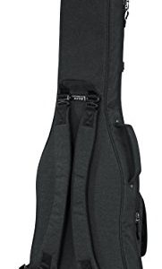 Gator Cases Transit Series Bass Guitar Gig Bag; Charcoal Black Exterior (GT-BASS-BLK) - Image 3