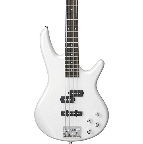 Ibanez 4 String Bass Guitar, Right Handed, Pearl White