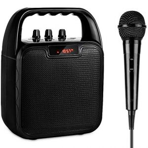 ARCHEER Portable PA Speaker System, bluetooth Speaker with Microphone
