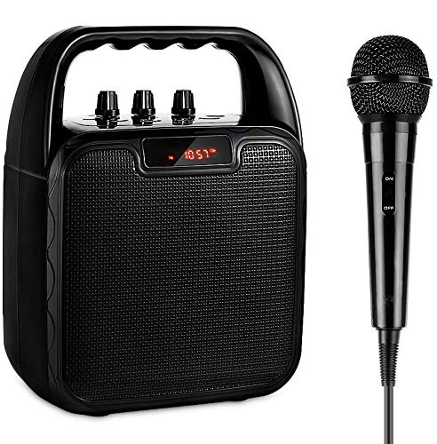ARCHEER Portable PA Speaker System, bluetooth Speaker with Microphone