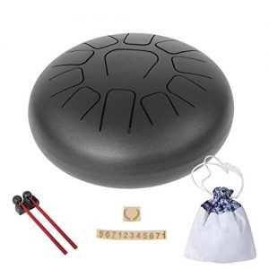 Steel Tongue Drum 11 Notes 8 inches Percussion Instrument