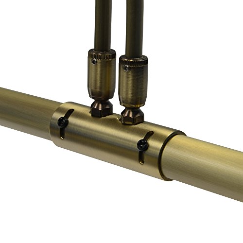 Cocoweb LED Grand Piano Lamp, Antique Brass