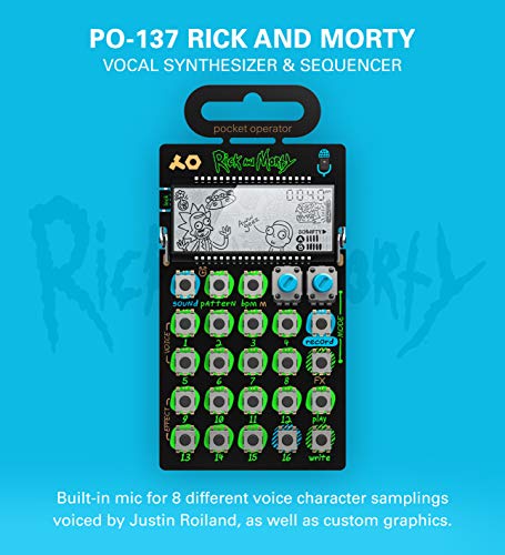 Teenage Engineering Pocket Operator Rick and Morty Limited Edition Vocal