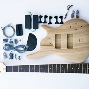 DIY Electric Bass Guitar Kit - 5 String Ash Bass - Image 2