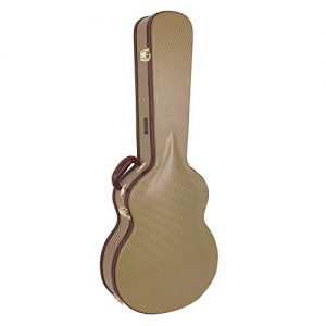 Crossrock Deluxe Wood Hard Case for Guitar Case - Image 3