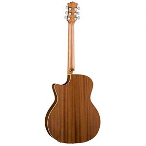 Luna Henna Oasis Select Spruce Acoustic/Electric Guitar - Image 4