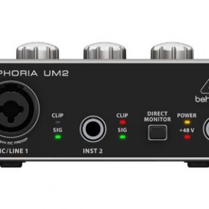 BEHRINGER Audio Interface, Black, 1-Channel - Image 3