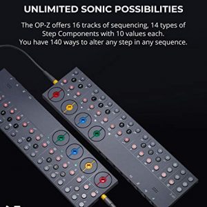 Teenage Engineering OP-Z Wireless Bluetooth Synthesizer Sequencer Bundle - Image 3