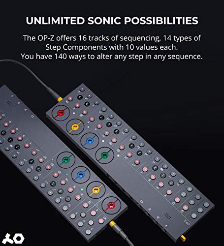 Teenage Engineering OP-Z Wireless Bluetooth Synthesizer Sequencer Bundle