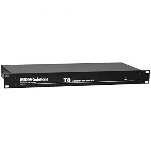 MIDI Solutions T8 8-Output Active MIDI Thru Box