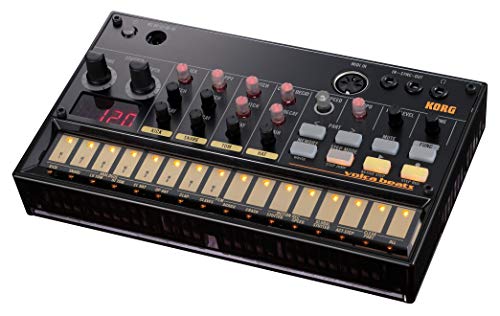 Korg Volca Beats Analog Drum Machine – Compact 16-Step Sequencer for Fat Analog Rhythms