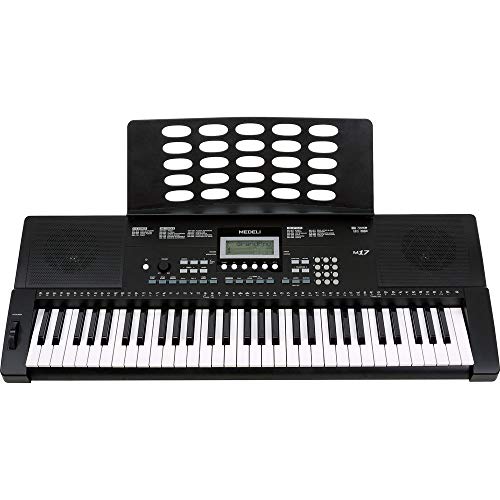 Medeli Electronics 61-Key Portable Keyboard with Touch Response