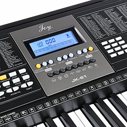 Joy 61-Key Electronic Keyboard Pack for Beginners