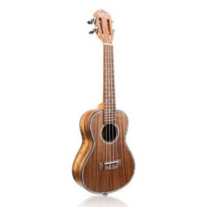 Hricane Concert Ukulele 23 Inch Koa Professional Hawaiian Ukuleles - Image 2