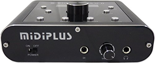 Midiplus S-Engine MKII sound module with an aluminum body and advanced controls, designed for versatile music creation. 