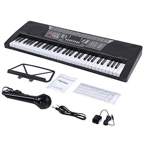 ADM 61 Key Electronic Keyboard Piano Beginner SuperKit