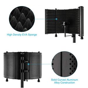 ShowMaven Recording Studio Microphone Isolation Shield - Image 3