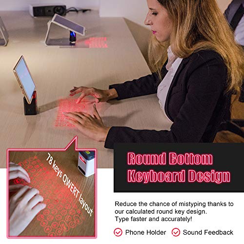 Serafim Keybo: The Ultimate Compact Laser Keyboard & Piano for iPhone, Android, Mac, and PC – Bluetooth & USB Connectivity