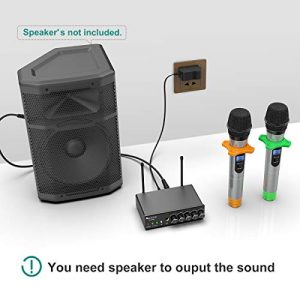 Fifine UHF Dual Channel Wireless Handheld Microphone - Image 3