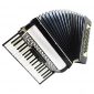 Folk Russian Piano Accordion, 80 Bass, Nice Keyboard Accordian