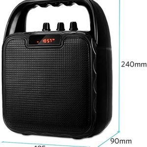 Portable PA Speaker System - Bluetooth Speaker with Microphone, All-in-One Karaoke Machine and Voice Amplifier for Ultimate Party and Karaoke Experience - Image 2