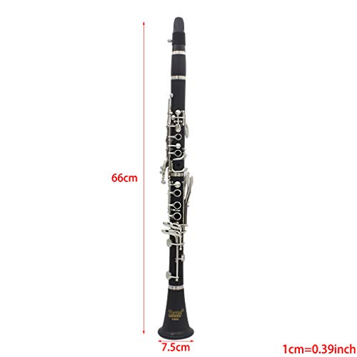 New bakelite ABS 17 Key Clarinet - Ideal for Beginners and Experts Alike