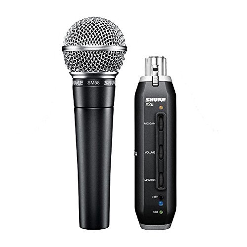 Shure Home Recording Studio Start-up Kit With Shure Vocal Microphone
