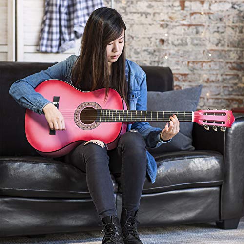 Best Choice Products 38in Beginner Acoustic Guitar Starter Kit